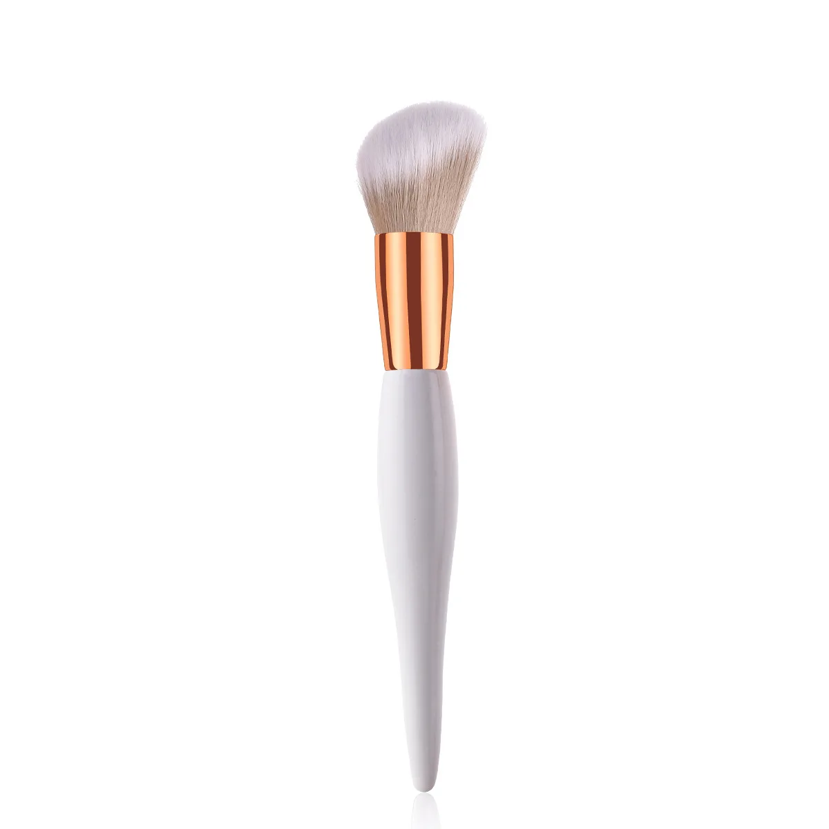 

Large Rose Gold Powder Blush Brush Professional Cosmetic Brushes Set Face Contour Brush Eye Shadow Lip Brush Beauty Makeup Tool