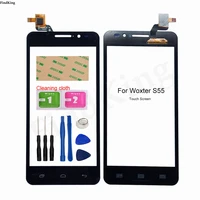 5 5 mobile touch screen for woxter s55 touch panel lens sensor digitizer front glass tools 3m glue
