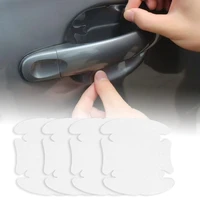 70 hot sales 4pcs clear universal auto car door handle anti scratch protective film cover
