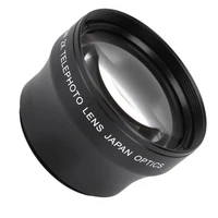 37mm 2x nification high definition converter telephoto lens for 37mm 18 55 focal length mount camera tele photo lens