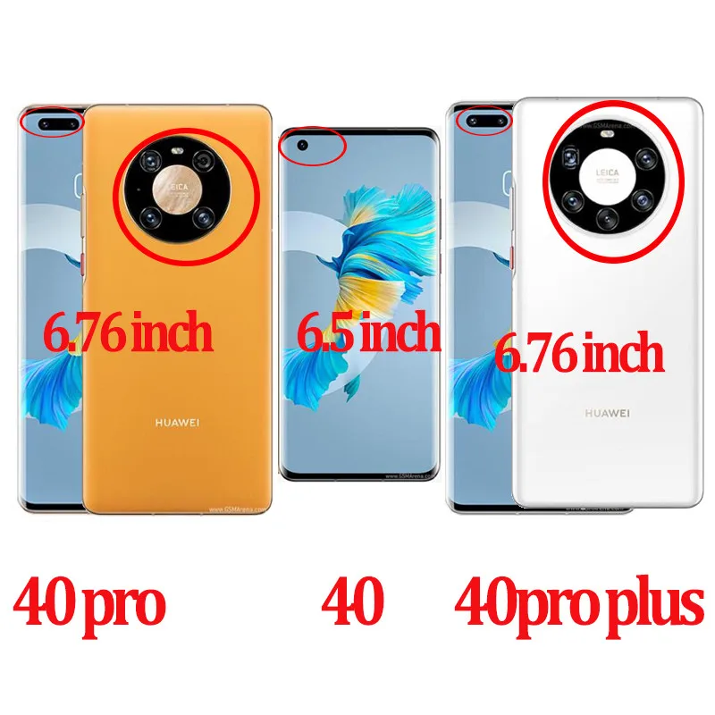 

,Case For Huawei Mate 40 pro Transparent Case+Hydrogel Film Mate40 pro plus Shockproof Cover Huavei Mate-40-pro 5G Cases