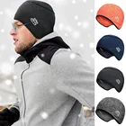Велосипедная шапка, ветрозащитная термозащитная шапка для лыж, бега, катания на лыжах, мотоцикле, езды на мотоцикле, подкладка для шлема, мужские и женские головные уборы для горного велосипеда, аксессуары