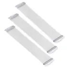 3 упаковки серебряных стальных барабанных проводов 20 нитей для 12-дюймовых барабанных барабанов