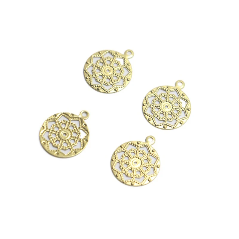 

Оригинальный модный латунный полый с самолетом полый цветочный кулон Сделай Сам материалы ручной работы 20 шт. 13,9*16,6 мм