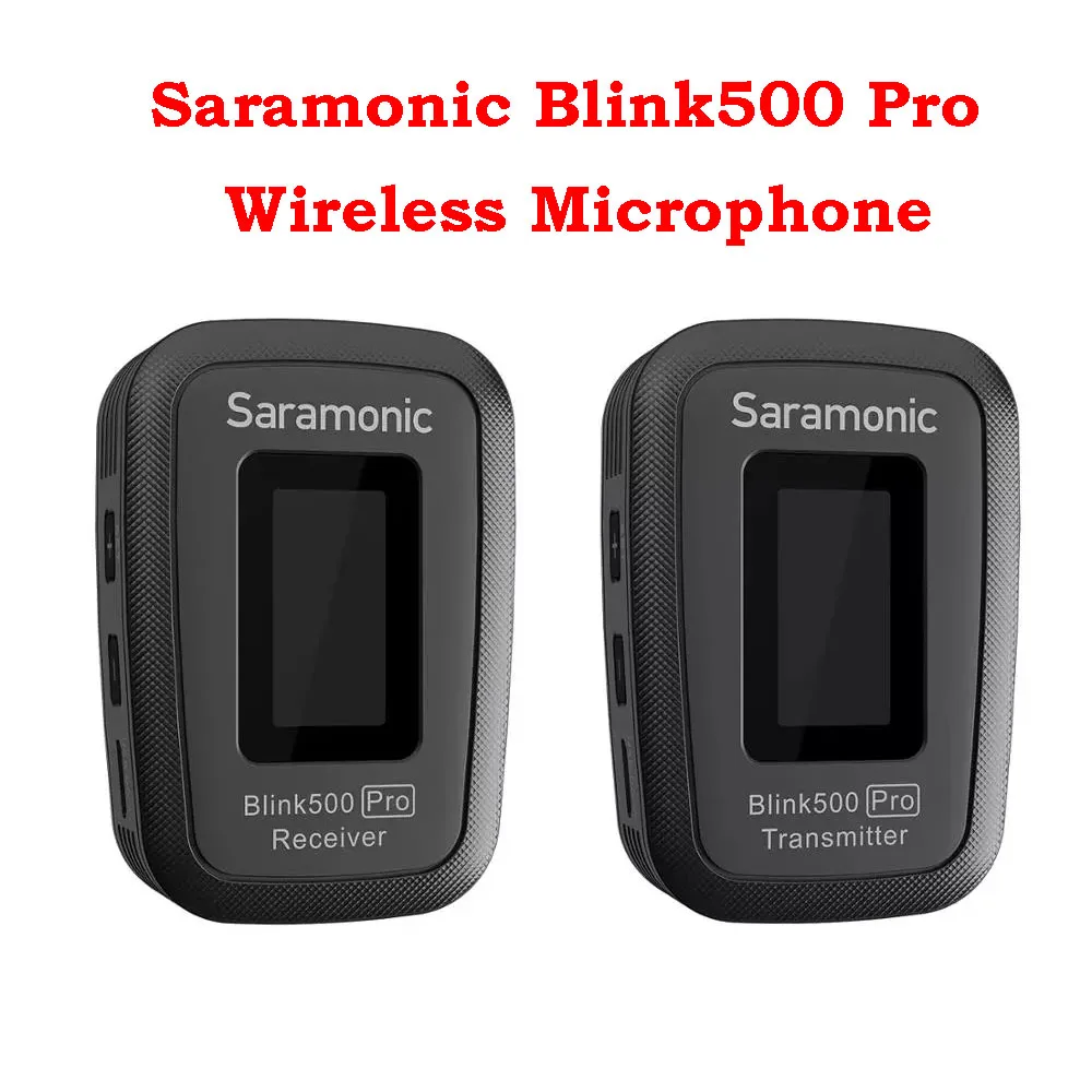 Saramonic мигать 500 Blink500 Pro Беспроводной петличный микрофон ультракомпактный 2 4 г Гц
