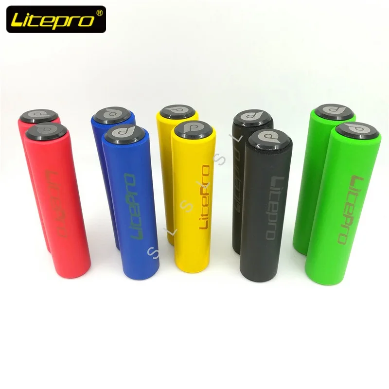 Складные велосипедные ручки LITEPRO BMX 412 силиконовые и губчатые 22 2 мм 130 удобные для