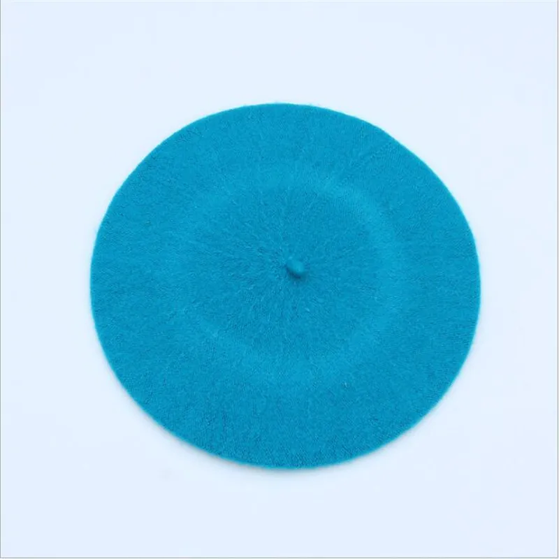 

French Style Solid Casual Vintage Women's Hat Beret Plain Cap Girl's Warm Winter Berets Beanie Hats Adult Caps