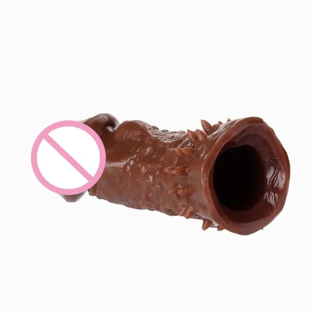 5 8 см утолщенные большие презервативы в гранулах рукав для пениса Кольца