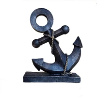 boat anchor resin retro vintage decoration accessories cafe bar cabinet party ornaments craft gift industrial style living room