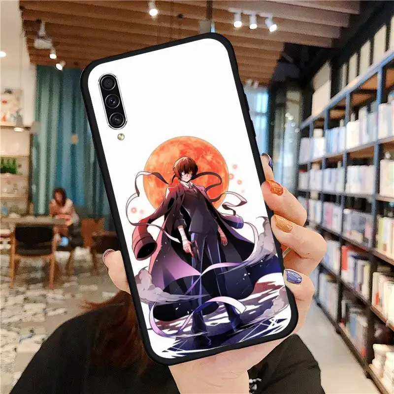 

Anime Stray Dogs Dazai Osamu Phone Case For Samsung A20 A30 30s A40 A7 2018 J2 J7 prime J4 Plus S5 Note 9 10 Plus