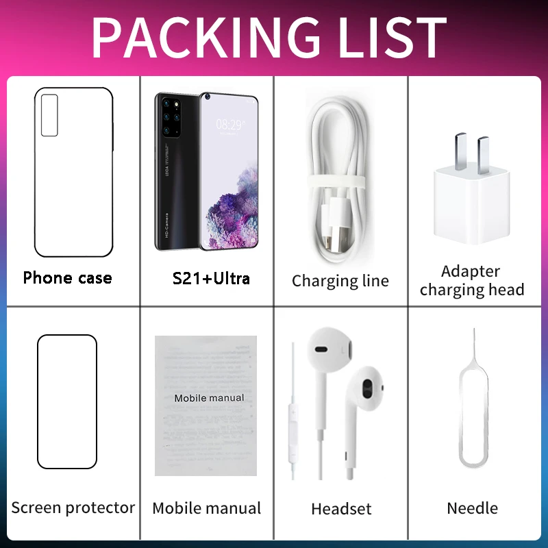 

M10 Pro Max Unlock Global Version 16GB 512GB 5G Smartphone 6.7 inch 10 Core Mobile Phone Android 10 Fingerprint Telefon Celular