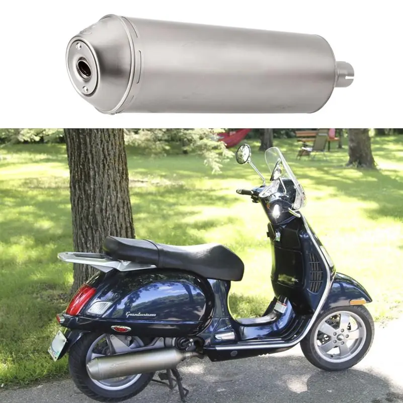 Глушитель выхлопной трубы для мотоцикла скутера 4 Road Vario 2017 Vespa GTS250|Выхлопные и