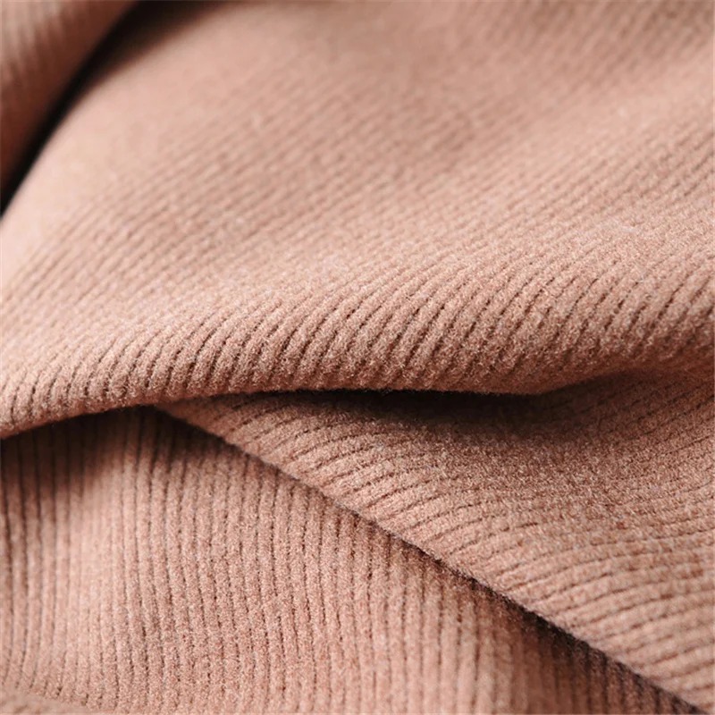 

Fashion Wood ears Turtleneck Long sleeve T-shirt 2021 New Woman Slim Fit t shirt tight tee Summer Retro Tops