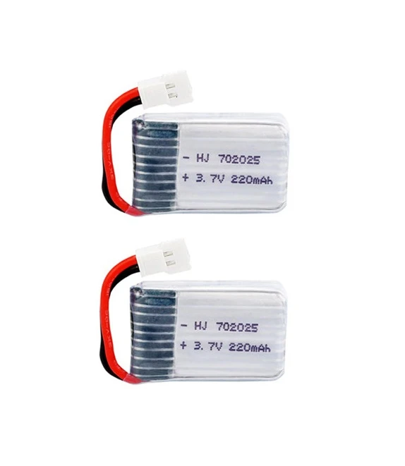 3,7 V 220mAh Lipo батарея для 3,7 v Аккумуляторная батарея для X4 X11 X13 RC Дрон Квадрокоптер запасные части 702025 - Цвет: Yellow