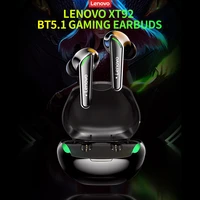 lenovo xt92 wireless bt5 1 gaming earbuds in ear headphones with 10mm speaker unit sbcaac audio decoding touch control black