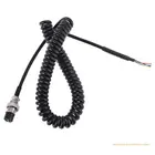 Долговечное радио динамик CB микрофон 4-контактный кабель для Cobra PR550 PR3100 PR4000 MRHH100 Автомобильная рация Прямая поставка