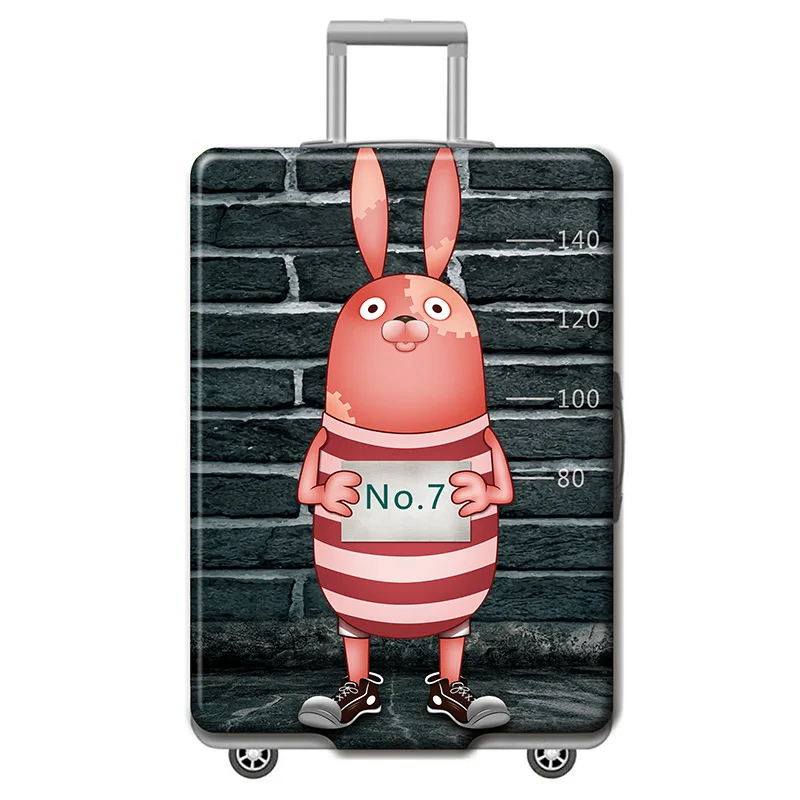 11 Luggage cover SEREQI New style World Map Design Luggage Protective Cover Travel Suitcase Elastic Dust Cover For18 to 32Inch Travel Accessories - Цвет: 11 Luggage cover