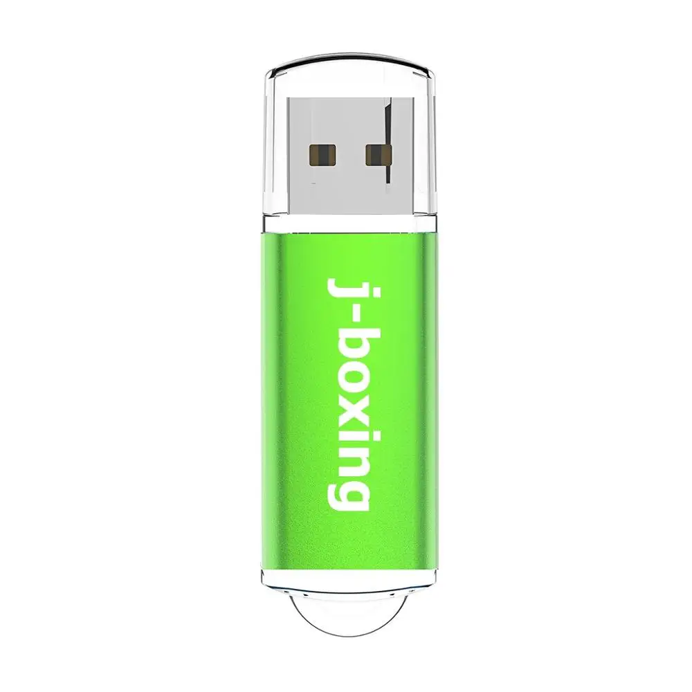 Зеленый J-бокс, мультиколор, USB флеш-накопитель, 64 ГБ, 32 ГБ, 16 ГБ, 8 ГБ, 4 Гб, флешка, USB 2,0, карта памяти, Jump Drive, флешка для компьютера Mac - Цвет: Зеленый