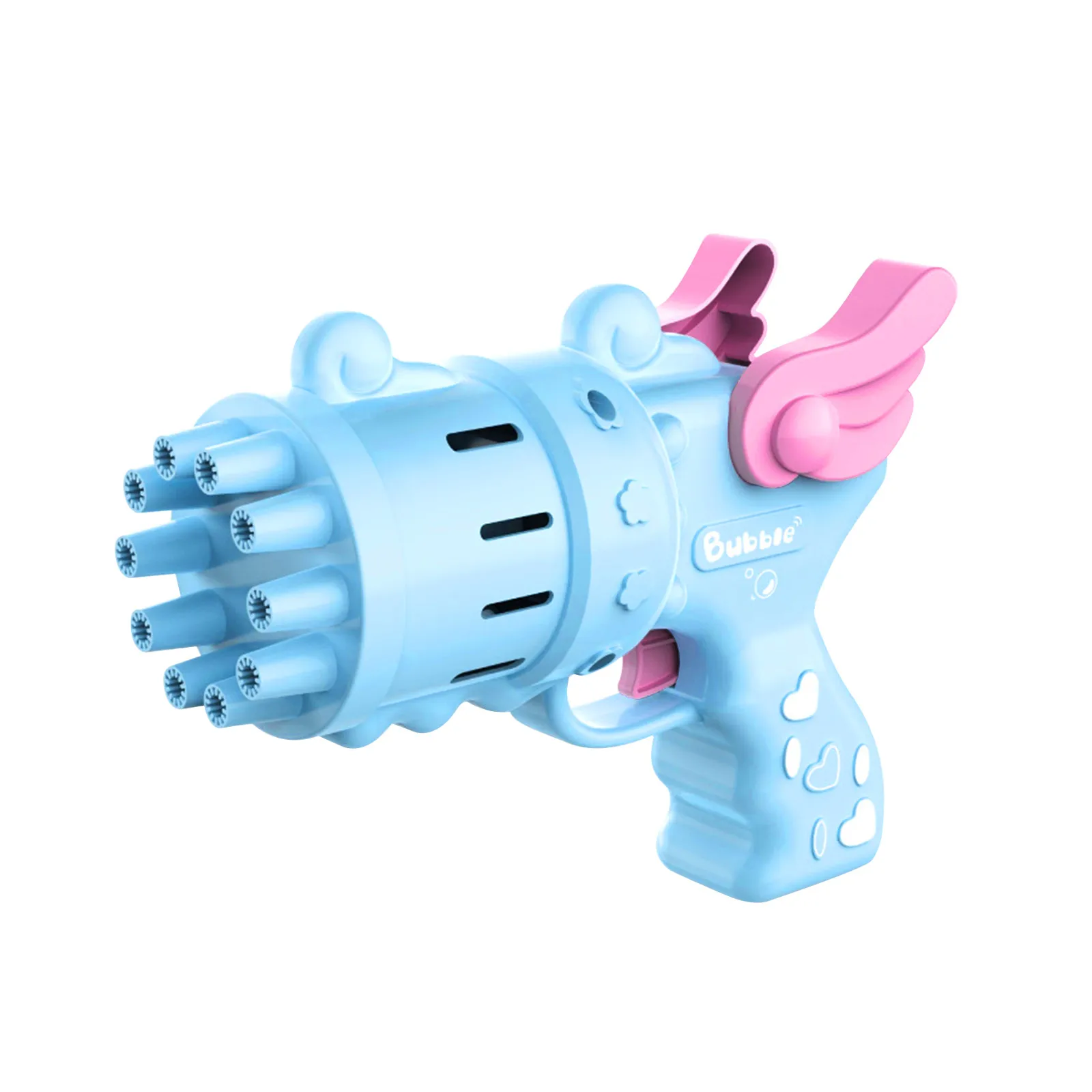 

2021 toy new so hot10 Holes Bubble Machine Automatic Bubble Machine 2021 New Cool Toys Kids 50mLSummer toys for kids
