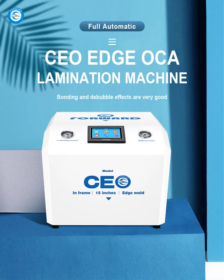 CEO 5 в 1 EDGE Полностью Автоматическая ОСА ламинатор для ремонта экрана телефона