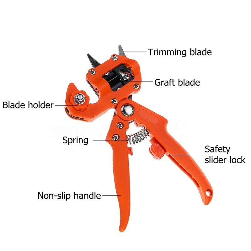 

Gardening Tools Paper Card Bag Grafting Scissors Fruit Tree Grafting Machine Seedling Grafting Maker Pruning Shears