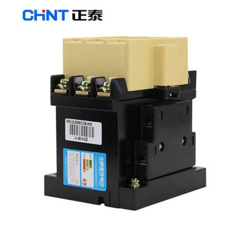CHNT CJ20 контактор переменного тока CJ20-10 CJ20-16 CJ20-25 CJ20-40 однофазный 220V 3 фазы 380V CHINT |