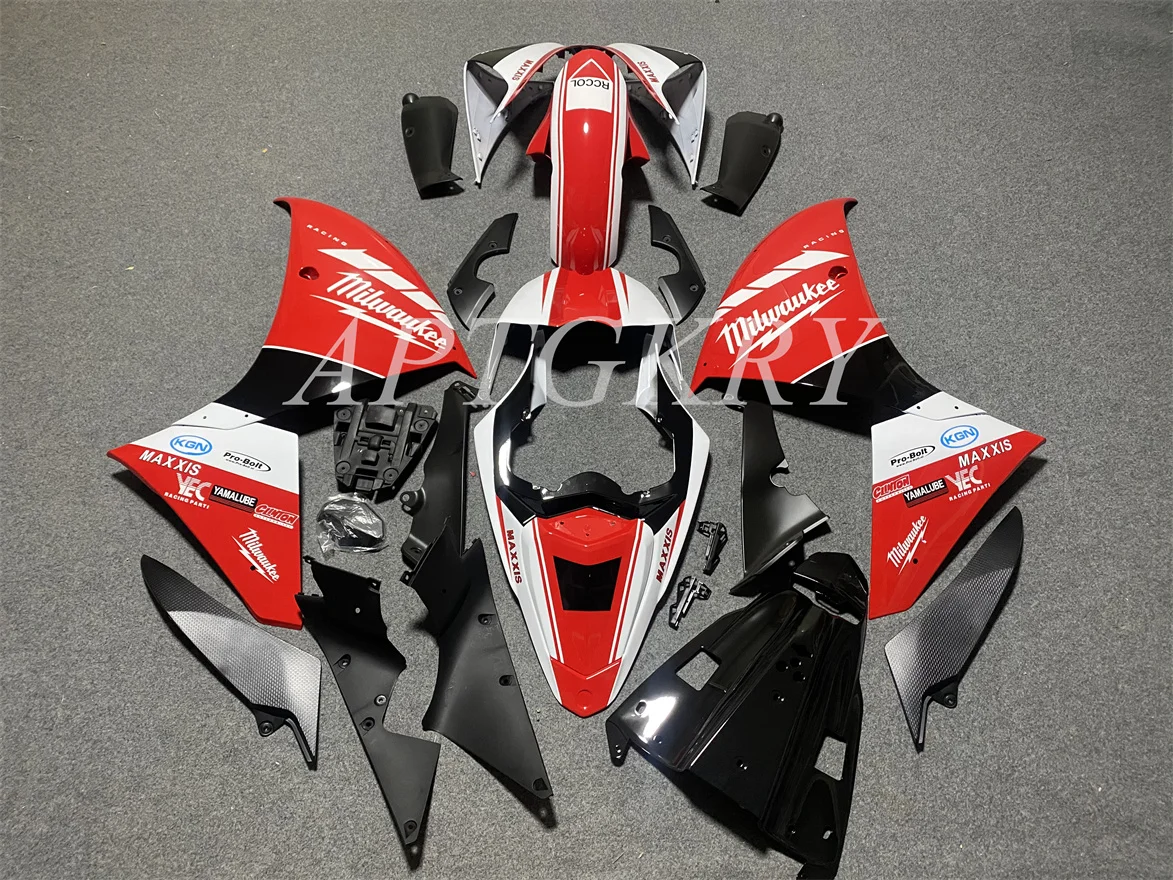 

New ABS Plastic Motorcycle Fairing Kit Fit For YAMAHA YZF R1 2013 2014 13 14 Bodywork Set Custom Black Red
