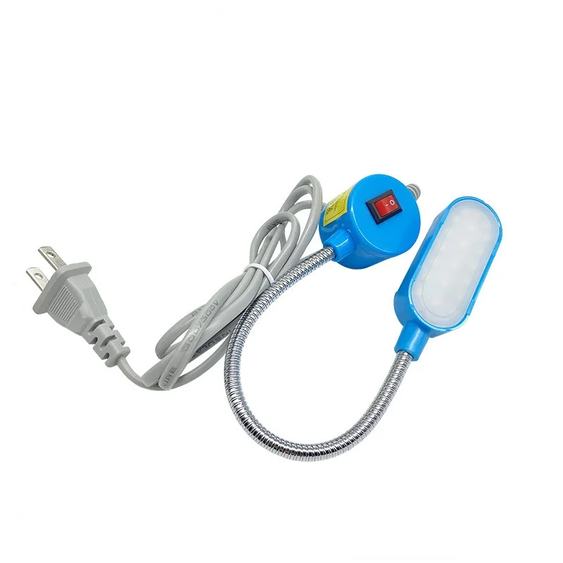 

LED Clothing Lights Industrial Sewing Machine Magnetic Work Lamp Portable 20pcs Bulbs Energy-saving Sewing Accessories