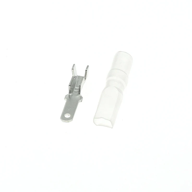 50 компл./лот 2 8 разъем в проводке пружина холодного прессования терминал