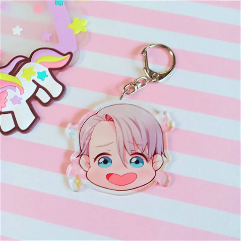 Бесплатная доставка Аниме Юри! Брелок с ангелами смерти Dororo акриловый женский