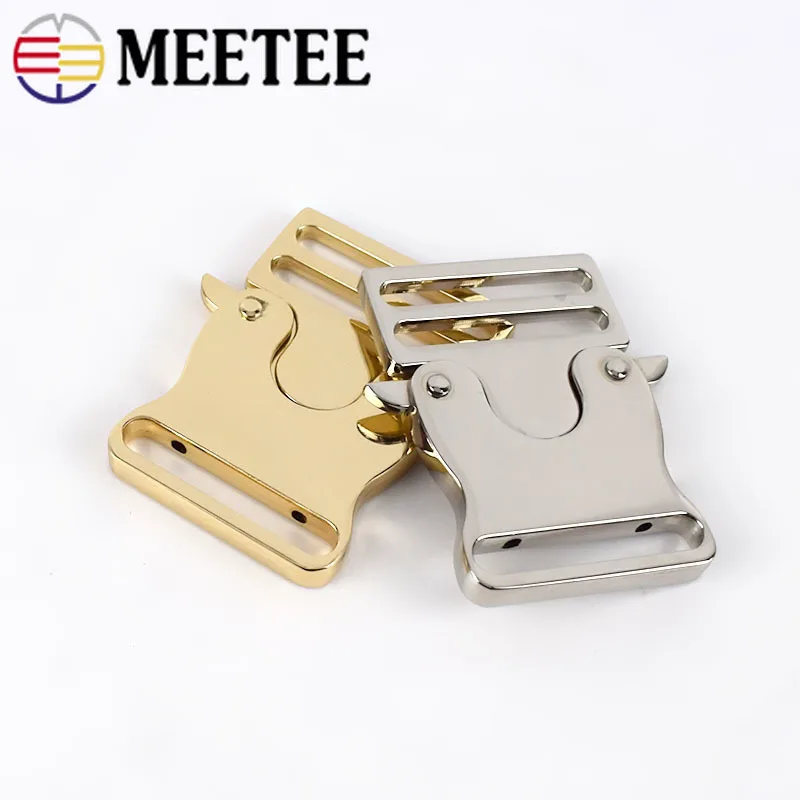 Meetee 2 шт. 25/31/38 мм пряжки из сплава для крепления сумки на ремешке застежка карт