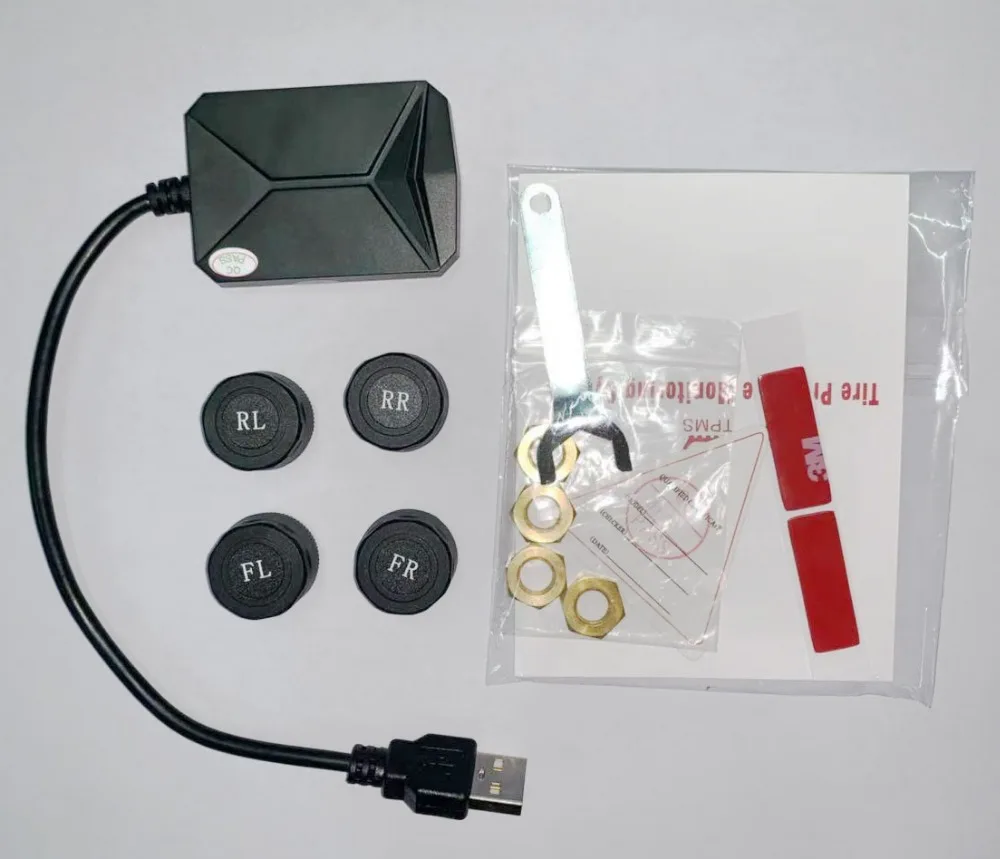 USB Android TPMS автомобильная система контроля давления в шинах дисплей внутренние датчики Android навигационная сигнализация давления в шинах