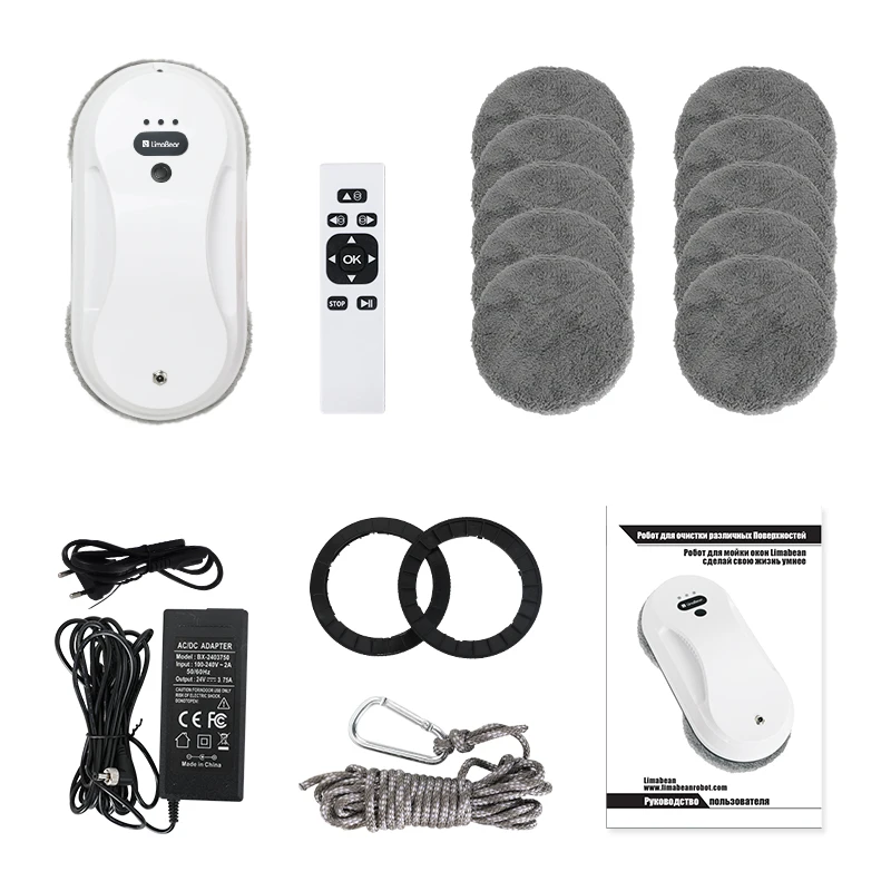 робот мойщик окон для мытья пылесос моющий limabean мойка мойки HM C01|Электрические