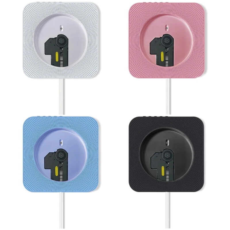 Портативный настенного крепления C D музыкальный плеер Bluetooth дома плеер|CD-плееры| |