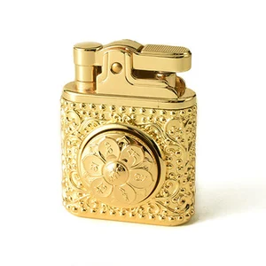 Бензиновая аккумуляторная зажигалка Gaslion керосиновая зажигалка с масляным и бензиновым покрытием, шлифовальные круги, огнеупорная зажигалка