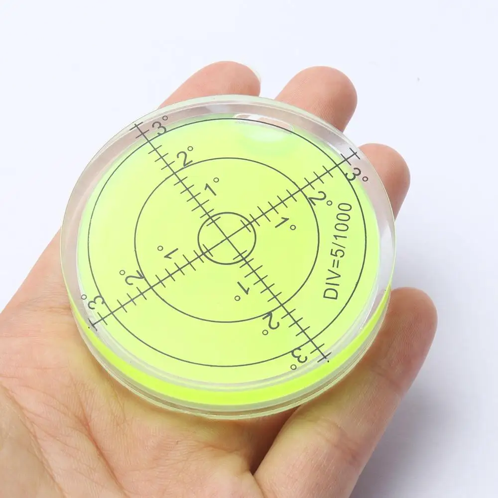 Круглый пузырьковый уровень 60x12 мм|surface level|level for cameraround bubble level |