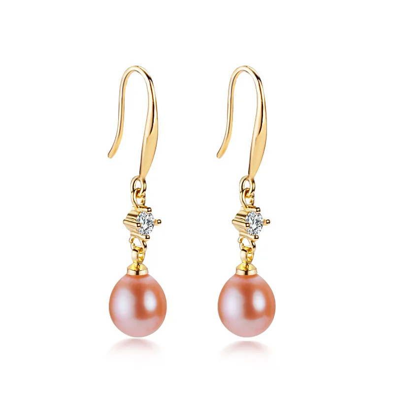 

Net Red Live Broadcast Zhuji Ear Hook Korean Fashion Rice Shaped Pearl Earrings Goth Women Jewelry 2021 Vintage Woman Earring