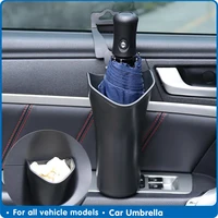 car umbrella holder hanging hooks for umbrella multifunctional car organizer water umbrella holder auto interior accessories