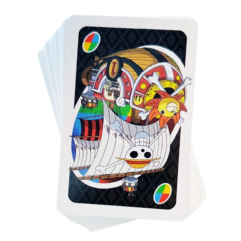 Game UNO Card Anime NARUTO Cards Demon Slayer Cartoon Poker Playing Hardcover Entertainment Kids Toys Funny Christmas Gift | Игрушки и