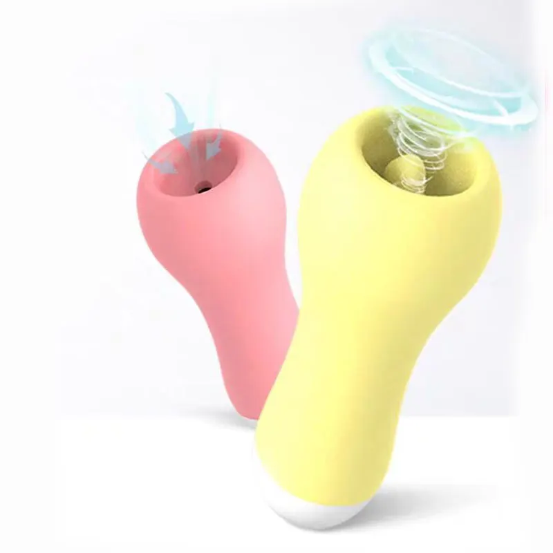 Оральная грудь присоска массаж Скрытая лизание вибратор счастливые игрушки для