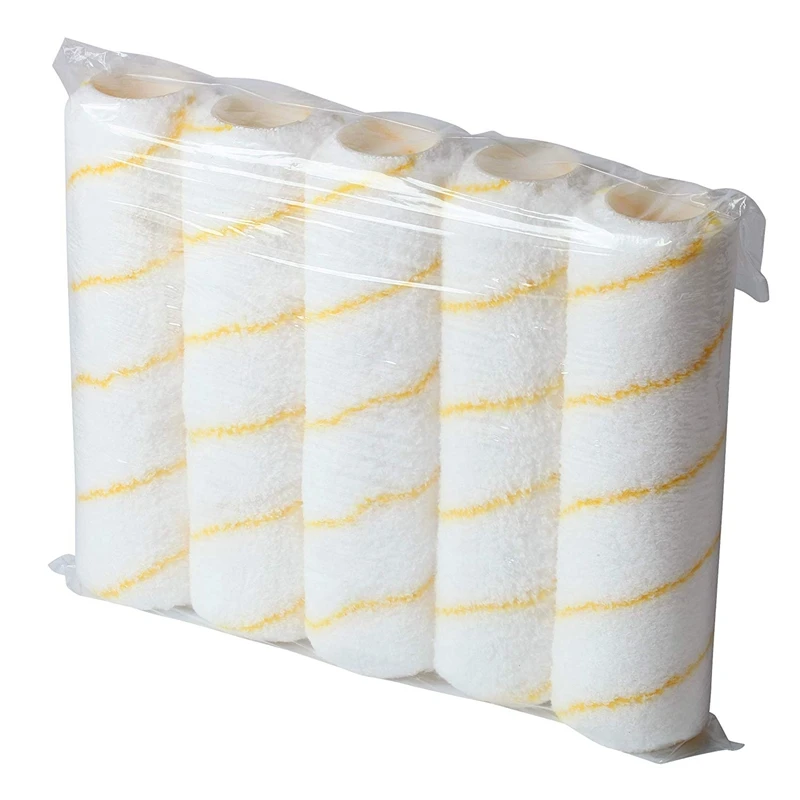 

2019 New 5 Piece Set 9 Inch Paint Roller Cover Wall Paint Brush Set Decoration Tool, Household Paint Brush Wall Paint Roller