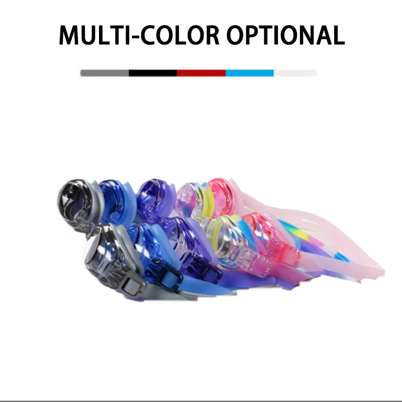 Очки для плавания с силиконовым антизапотевающим покрытием оптические