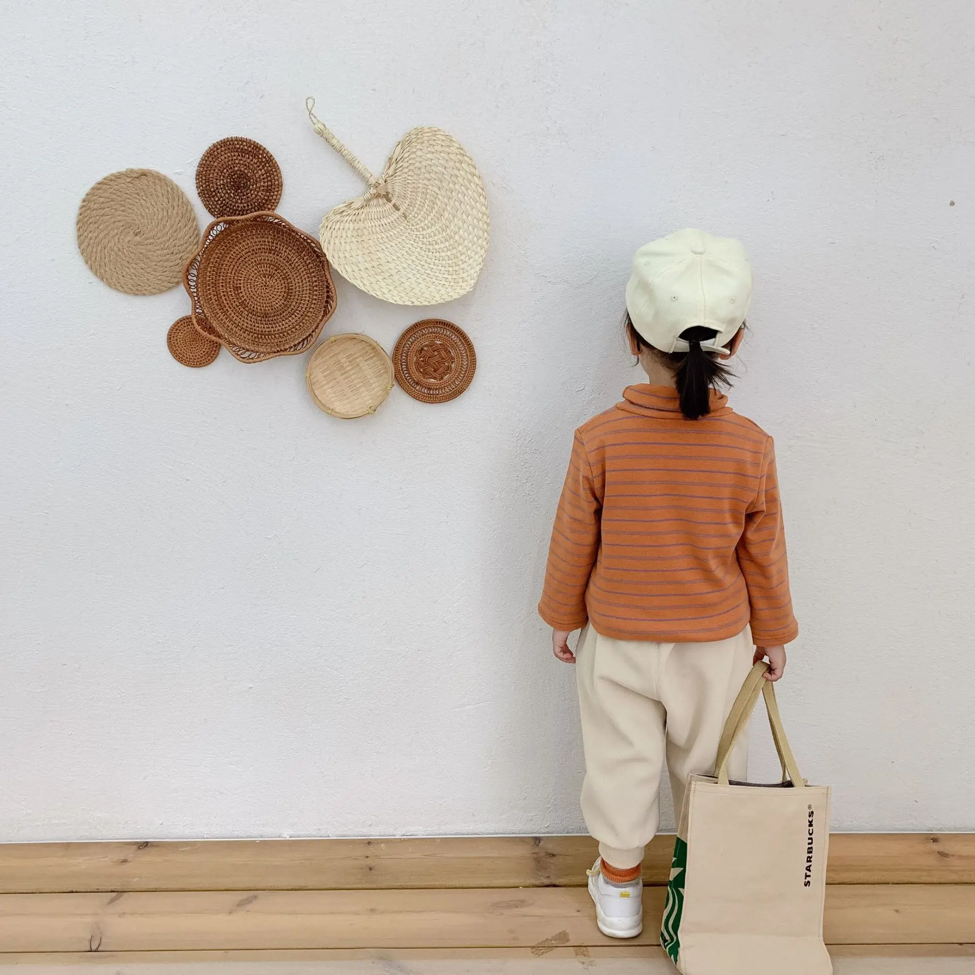 Осенне-зимние однотонные плотные повседневные брюки для мальчиков и девочек