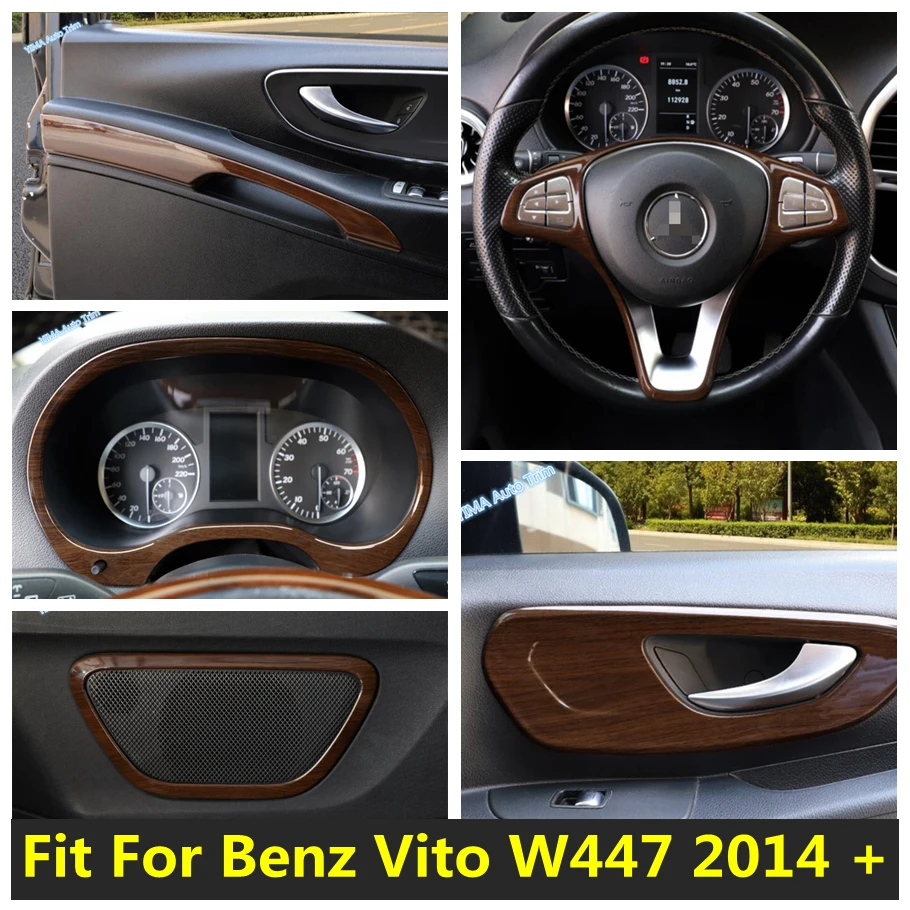 

Accessories For Mercedes-Benz Vito W447 2014 - 2019 Side Stereo Speaker / Door Handle / Steering Wheel / Dashboard Cover Trim