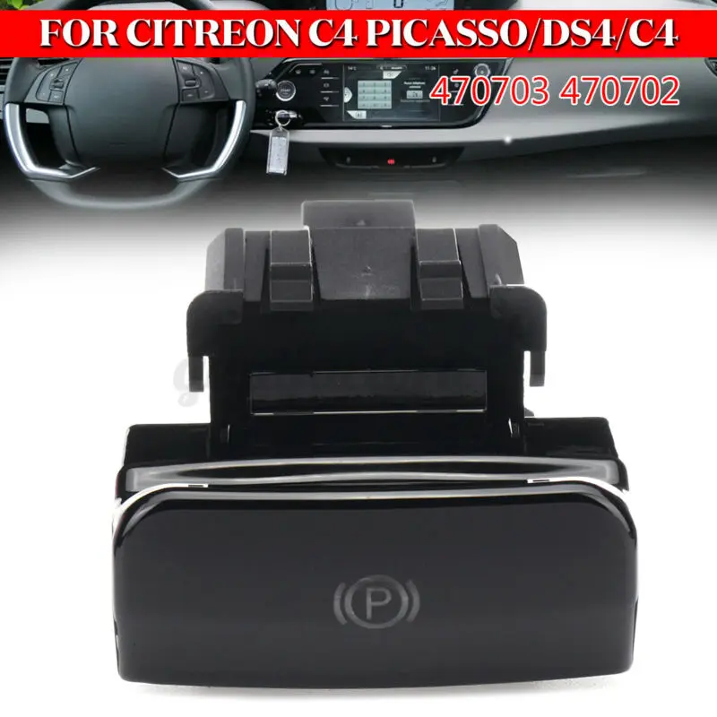 

Hand Brake Switch Parking Black Accessory For Most C4 & DS4 MODELS Picasso