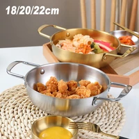 stainless steel seafood pot kitchen cookware noodle tray soup plate cooking bowel accessories 182022cm