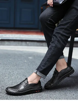 

6802-2019 new spring and summer casual sports leather shoes