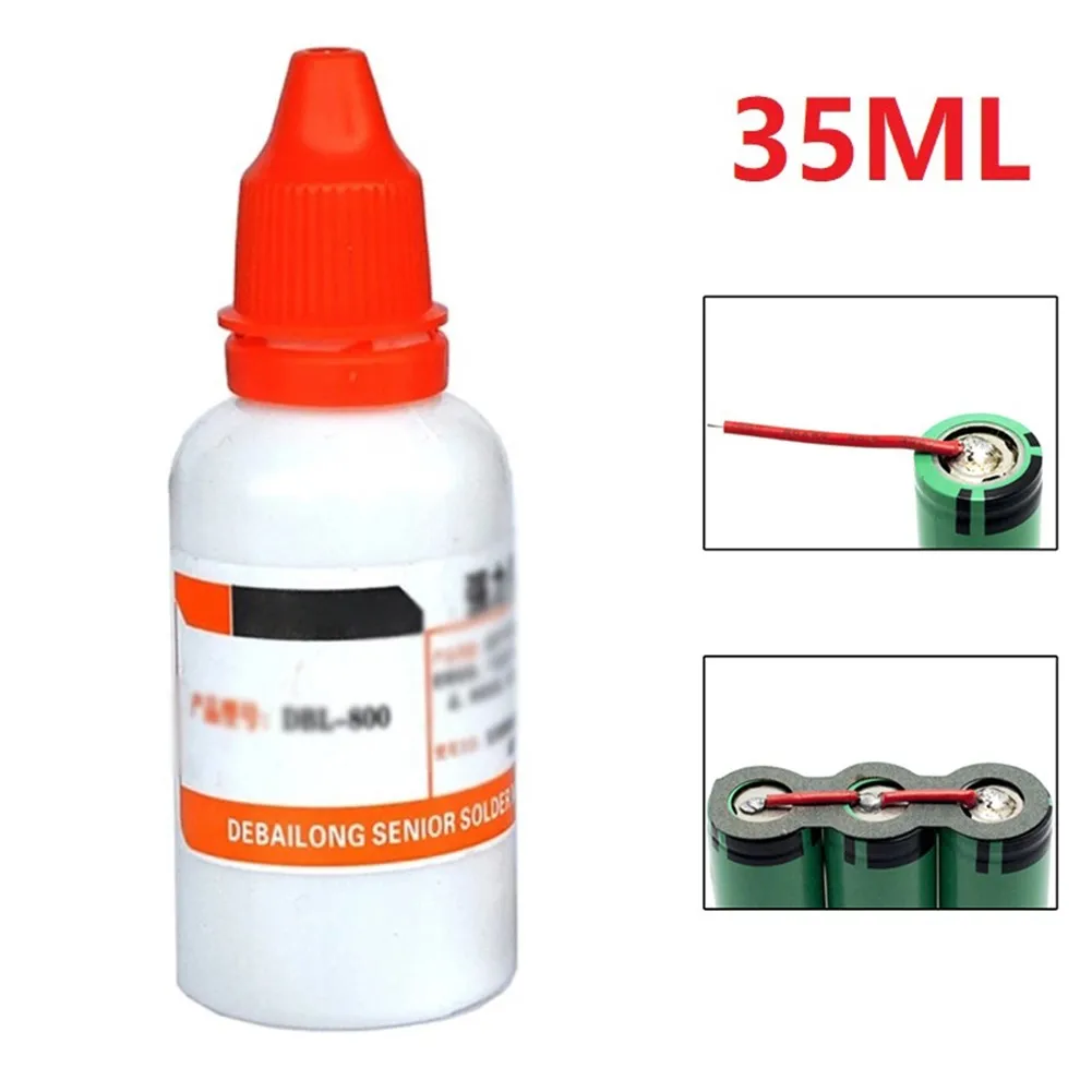 

35ml Stainless Steel Liquid Flux Soldering Paste Welding Solder Tool Non-toxic Copper HWY-800 Paste Water Liquid Solders