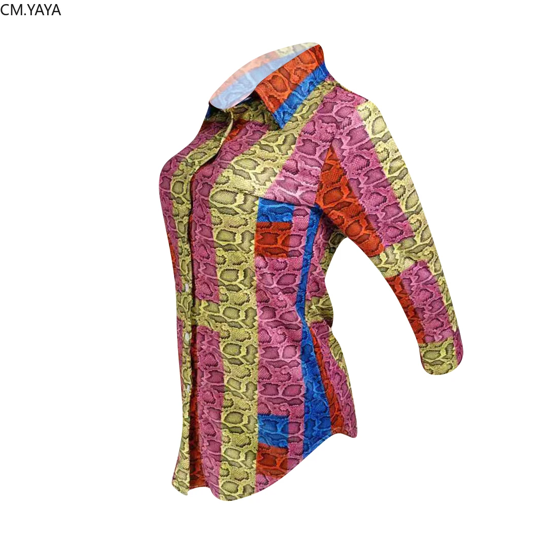 Новинка 2019 женские осенние модные блузки на пуговицах с длинными рукавами и