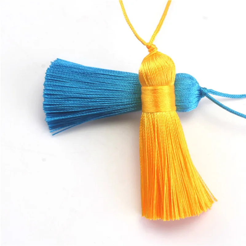 10 шт./лот бахрома из полиэстера и шелка 25 см | Дом сад